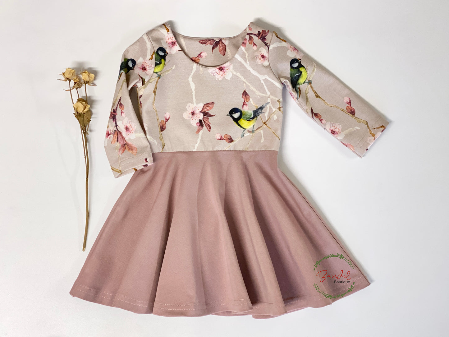 Blossom Bird Twirly Dress