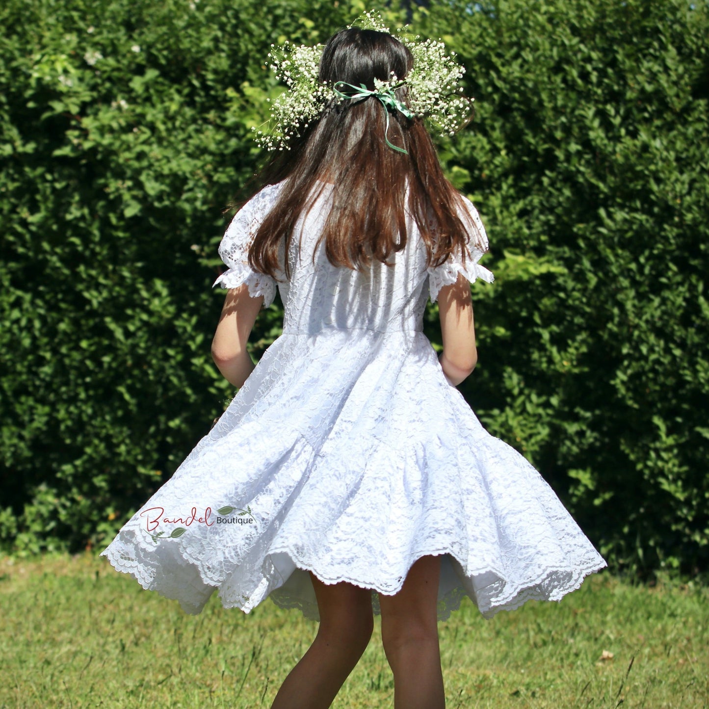 Noya Lace White Dress