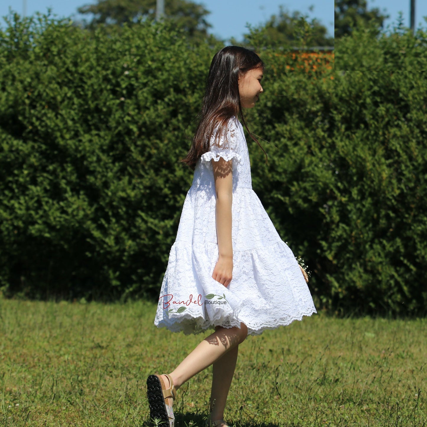 Noya Lace White Dress