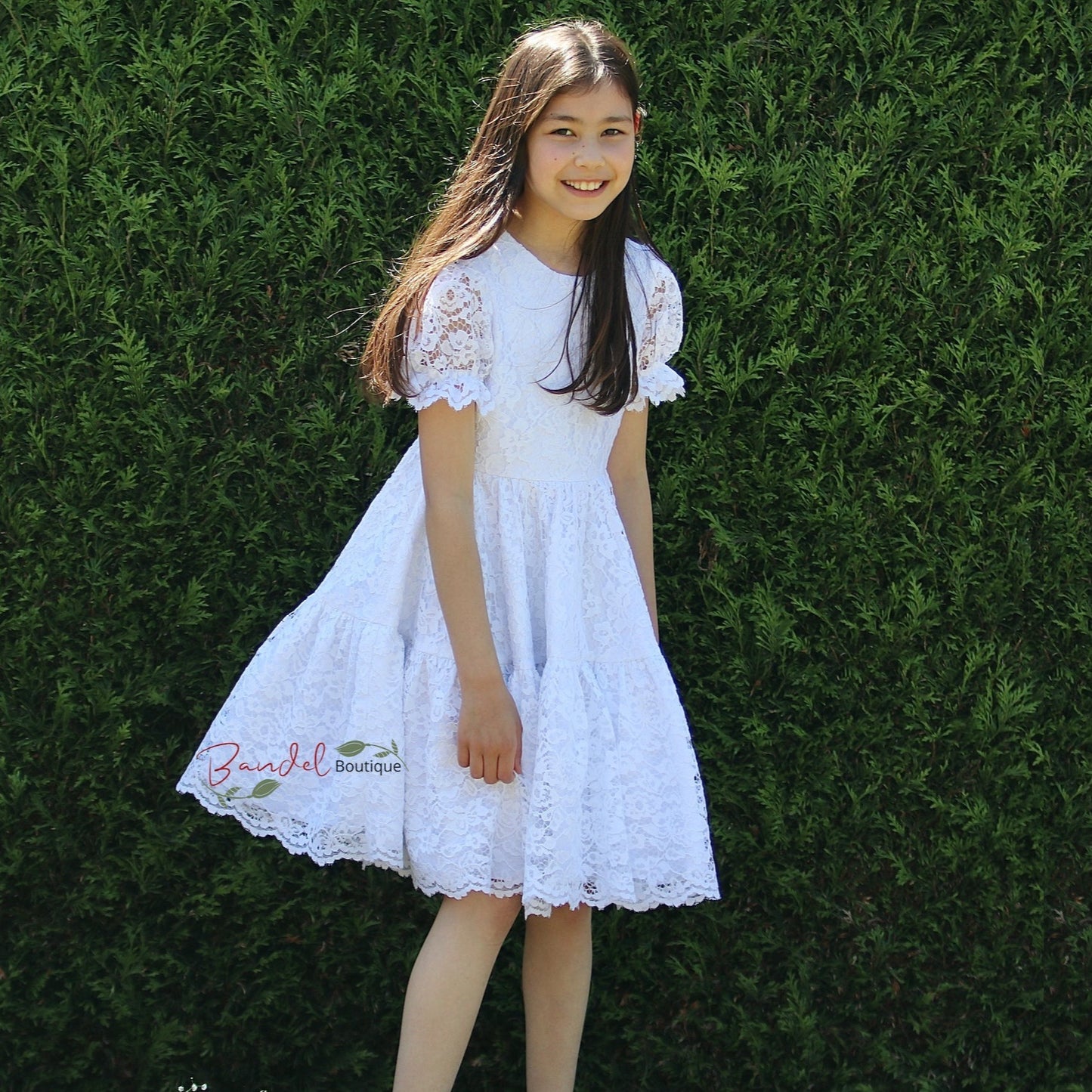 Noya Lace White Dress