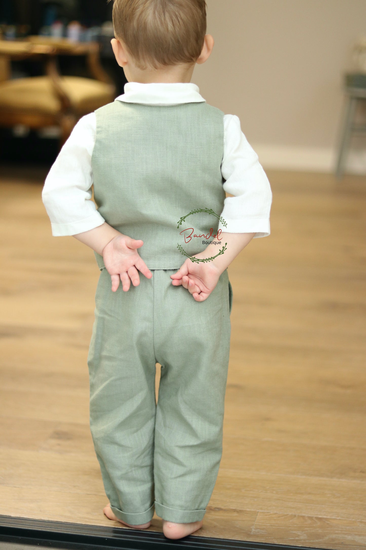 3 Pcs Long Pants Pageboy Outfit