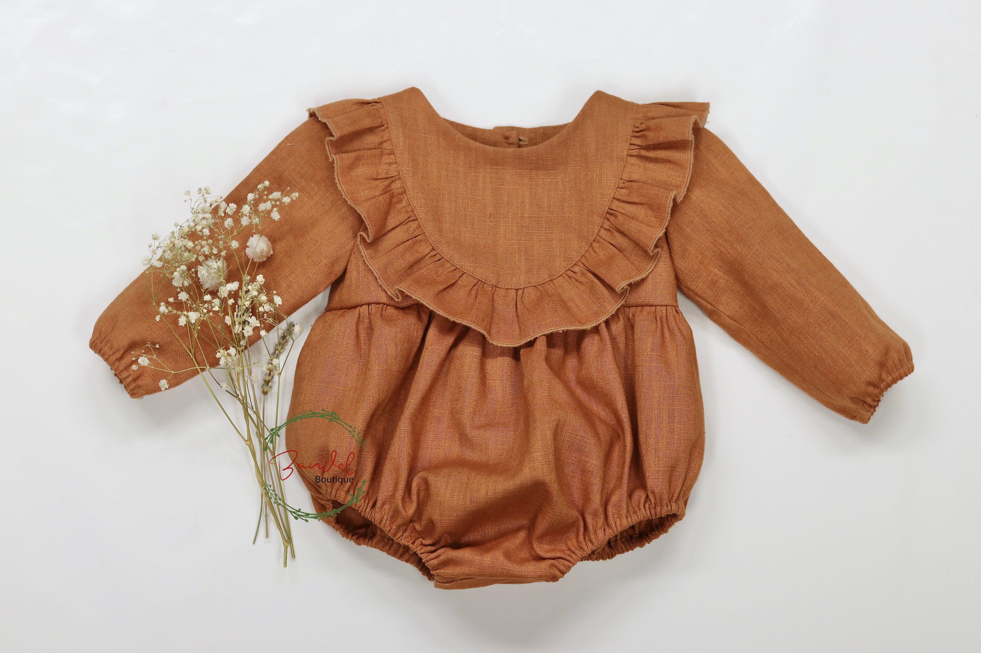 Linen romper baby store